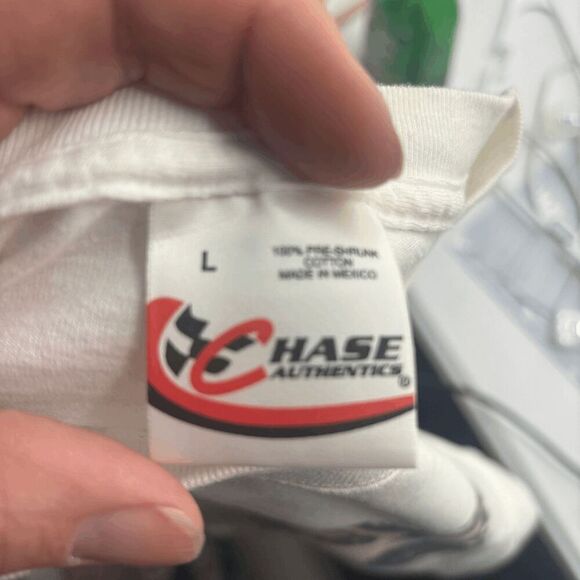 Nascar Chase Authentics 2005 Jeff Gordon Gothic Print T-Shirt Size L Y2K Racing - Picture 6 of 6